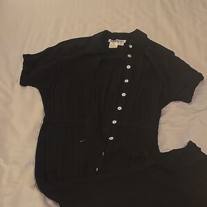 Black summer dress